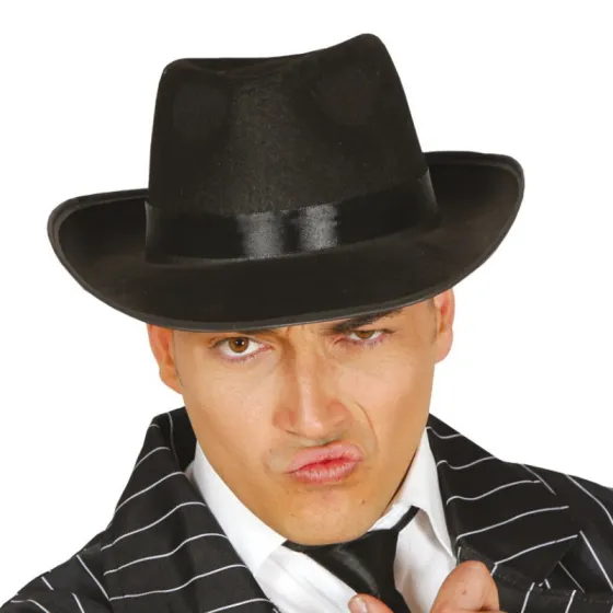 Gangsterski šešir crni - Zagreb