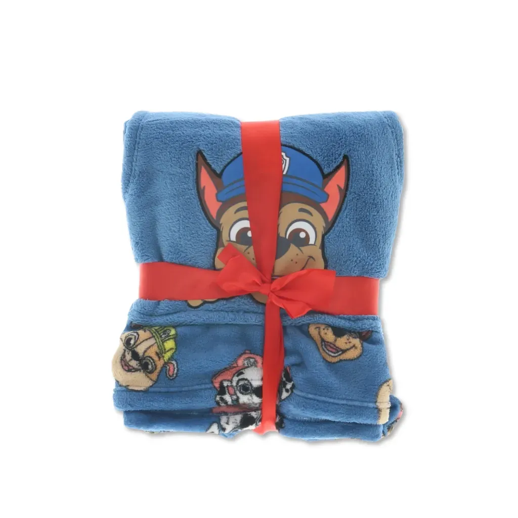 paw patrol dječja hoodie deka – chase - slika 2