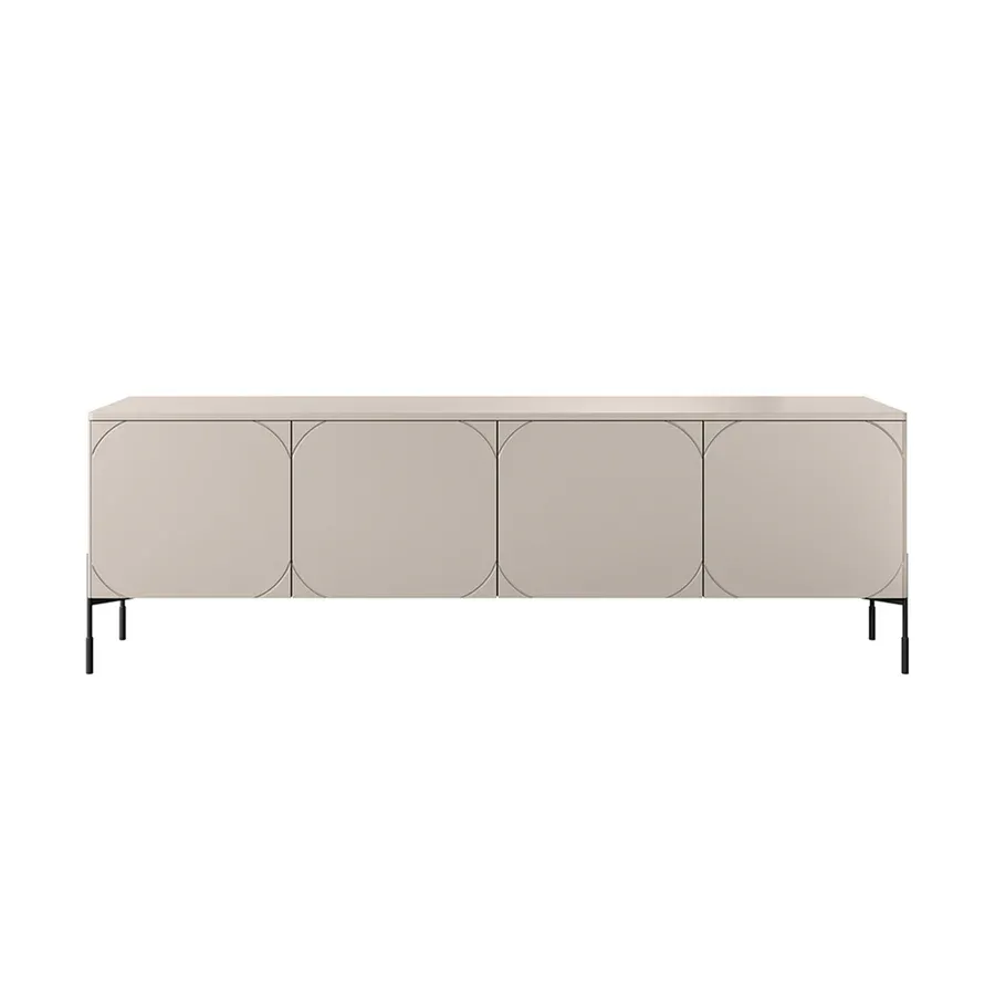 komoda sonatia 200cm, 4 vrata i 2 ladice, materijal: mdf - slika 2