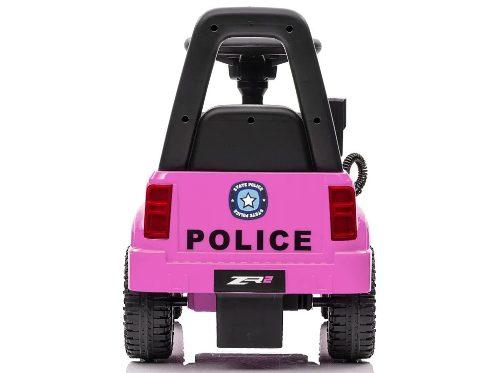 dječja guralica police - roza - slika 8