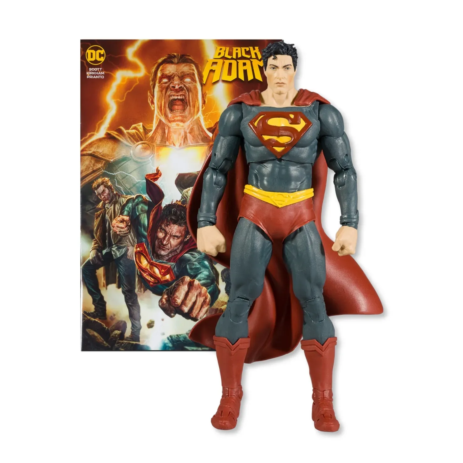 DC Comics Black Adam Strip + Superman figura, 17cm - Zagreb