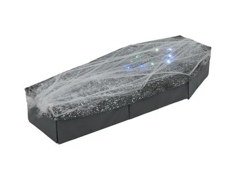 EUROPALMS Halloween Coffin with Spiderweb - Križevci