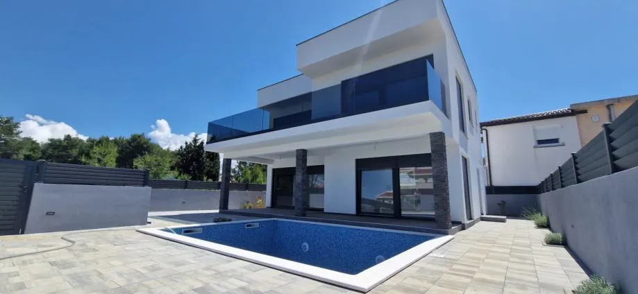 Vir, moderna vila(153,46m2) s bazenom, NOVOGRADNJA