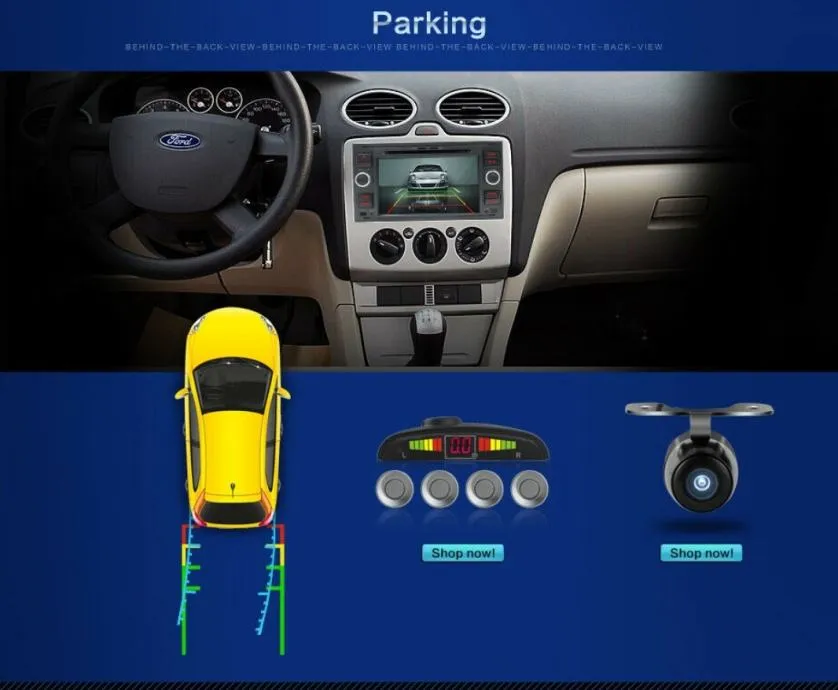ford original 2din android gps navigacija cmax smax kuga fusion focus - slika 9
