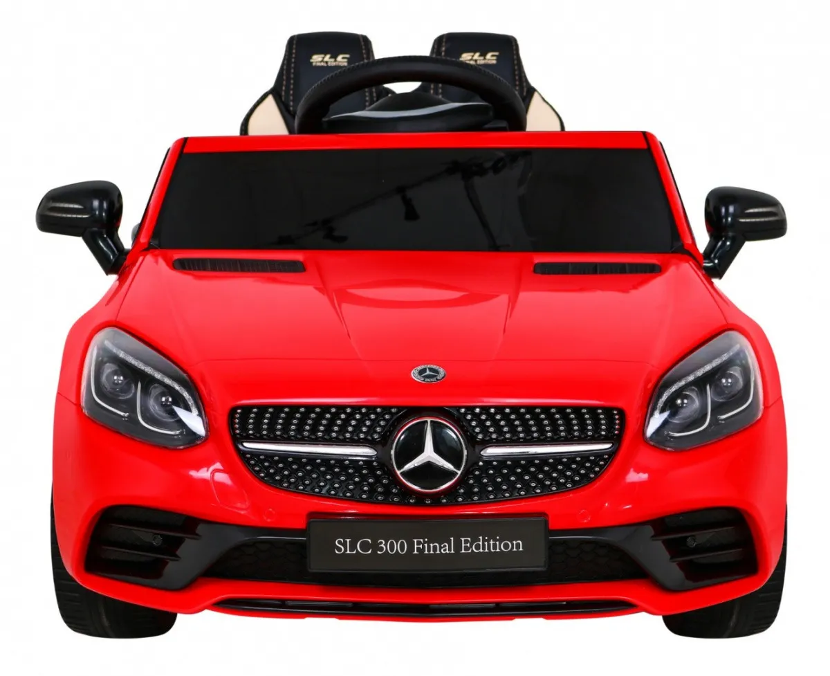 licencirani auto na akumultor mercedes slc300 - crveni - slika 3