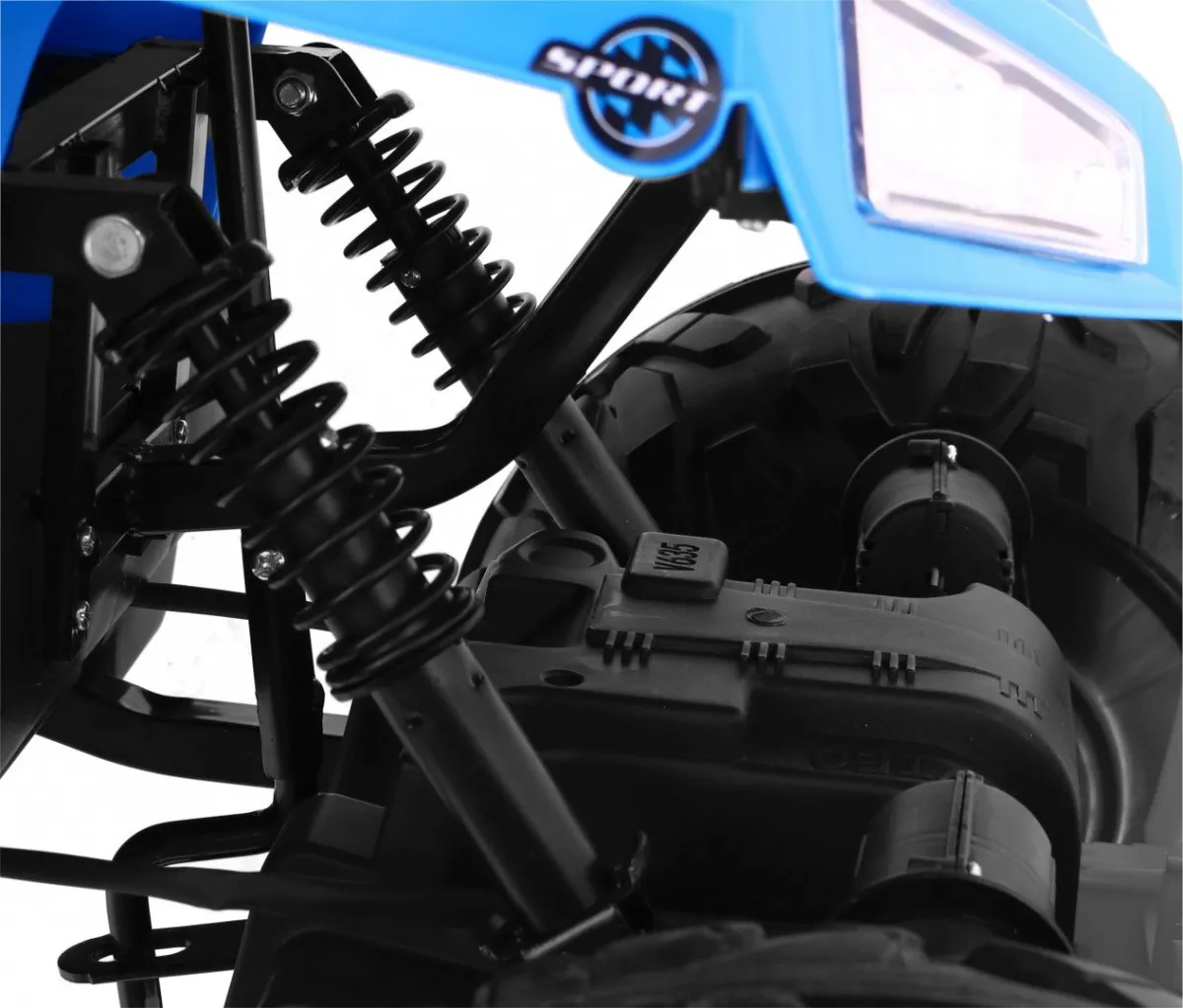 quad na akumulator sport run 4 x 4 - plavi - slika 9
