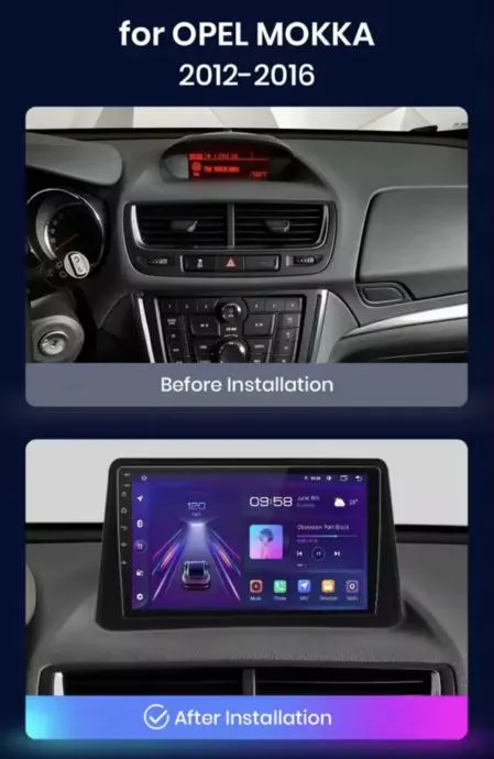 opel mokka 2012-2016 original navigacija android radio 2din carplay - slika 16