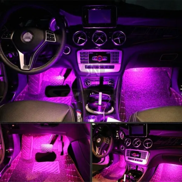 rgb ambijetalno podno osvijetljenje automobila - slika 3