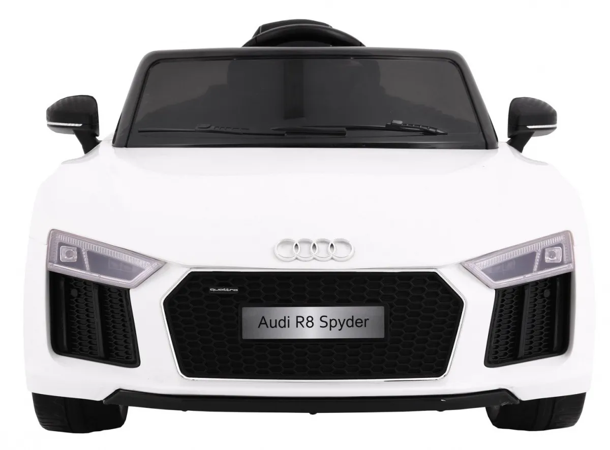 licencirani auto na akumulator audi r8 spyder rs - bijeli - slika 6