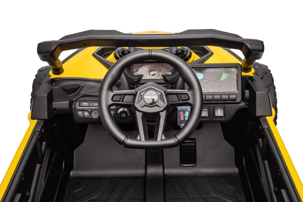 buggy na akumulator can-am dk-ca003 4x4 - žuti - slika 4