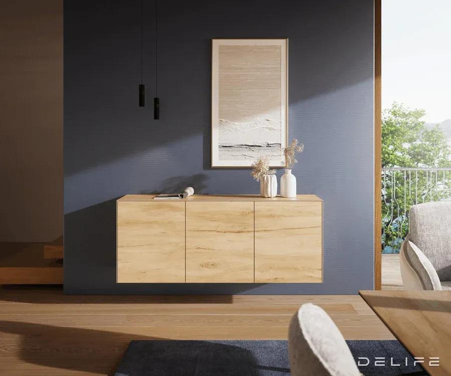 komoda cuor 150x45cm, materijal: keramika laminam sabbia - slika 2