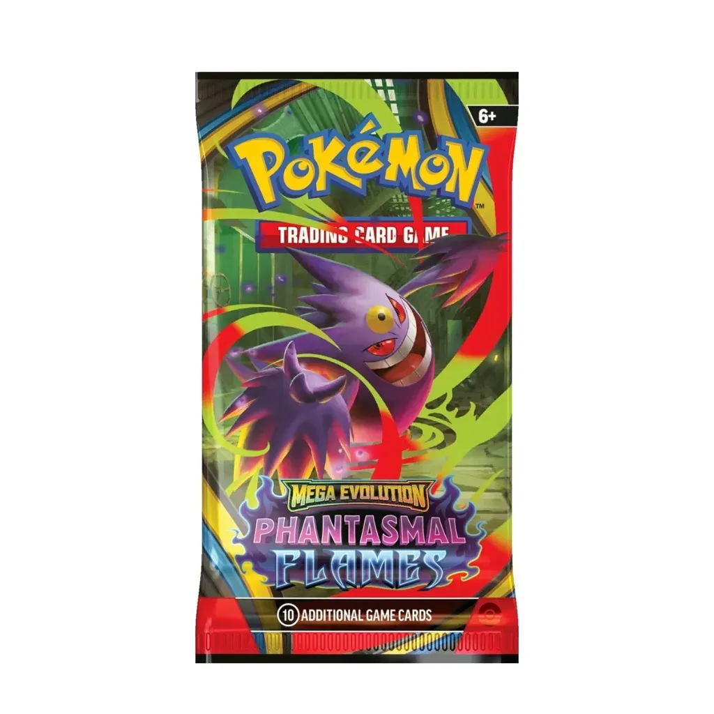 pokémon tcg: mega evolution – phantasmal flames booster pack - slika 2