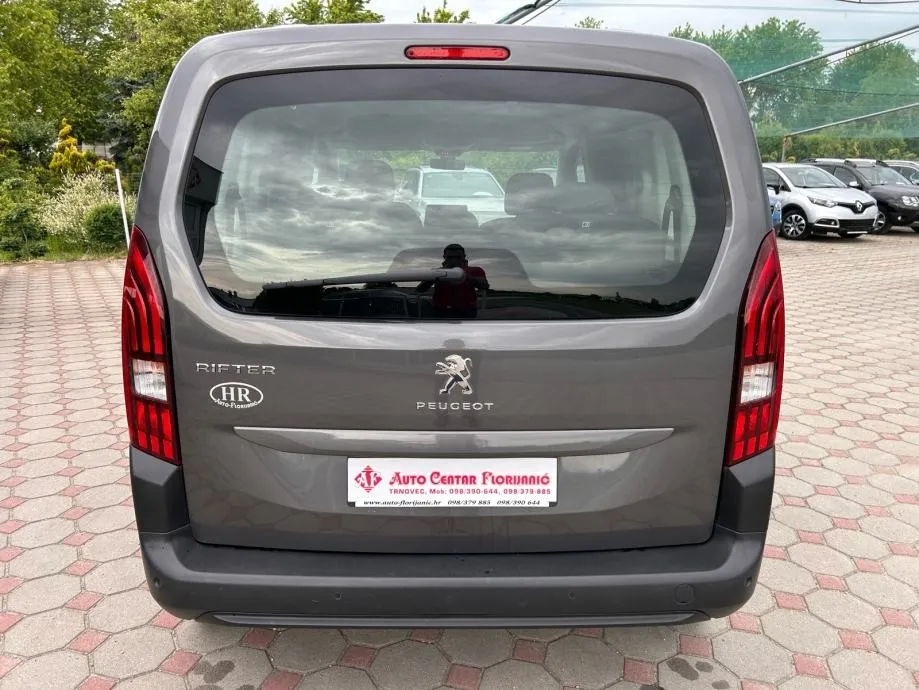 peugeot rifter 1,5 bluehdi 2020.,7-sjedala, navi, park senz, tempomat - slika 7