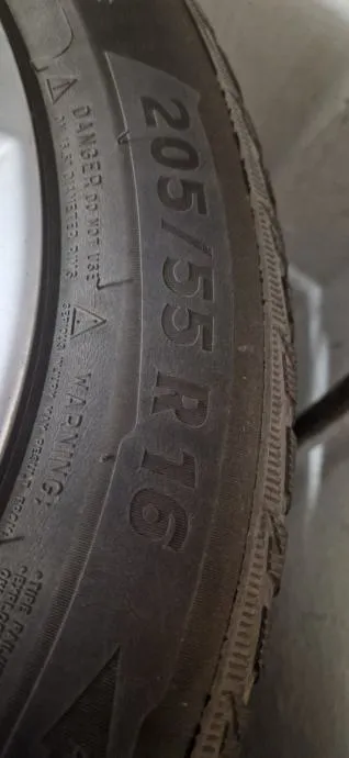 oem alu felge 16˝ toyota i zimske gume - slika 3