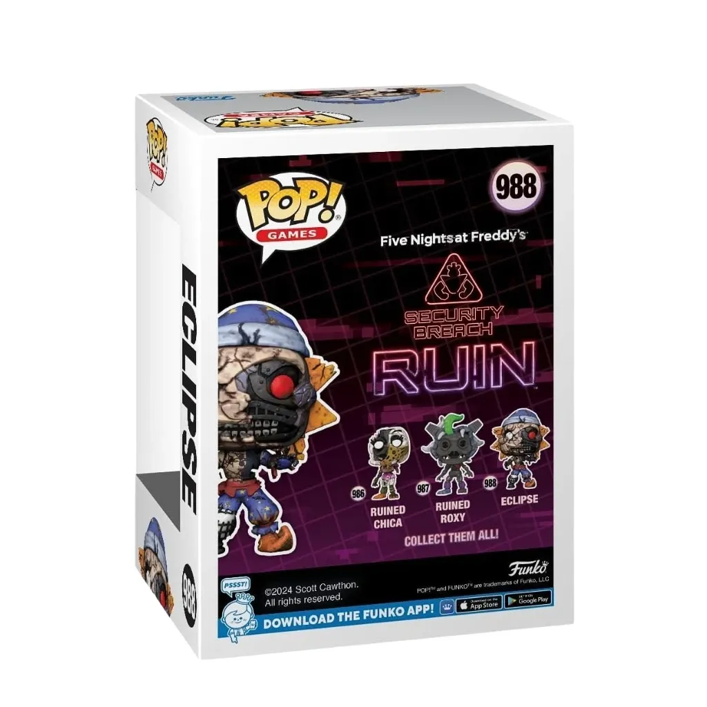 funko pop! games: five nights at freddy’s – eclipse #988 - slika 2