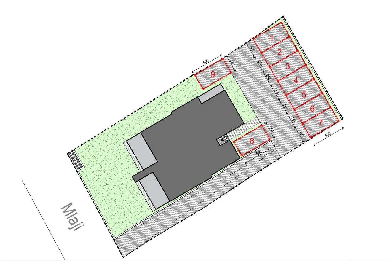 prodaja, trosobni stan: novalja, mlaji (babe) 64,69m2, pogled na more - slika 7