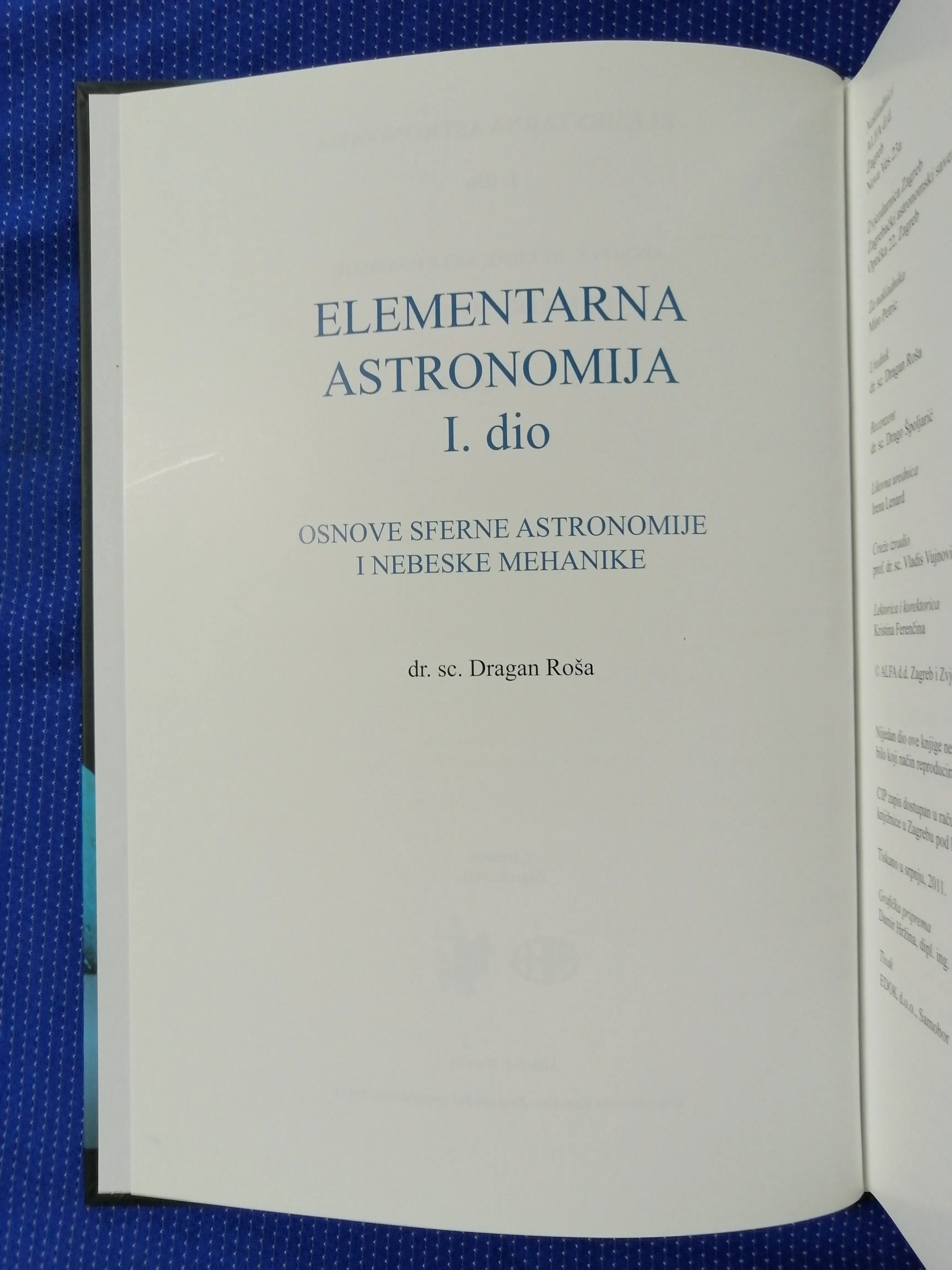 dragan roša – elementarna astronomija i. - slika 3