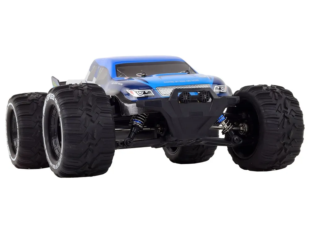 auto na daljinsko upravljanje rabbits rc off-road - plavi - slika 5