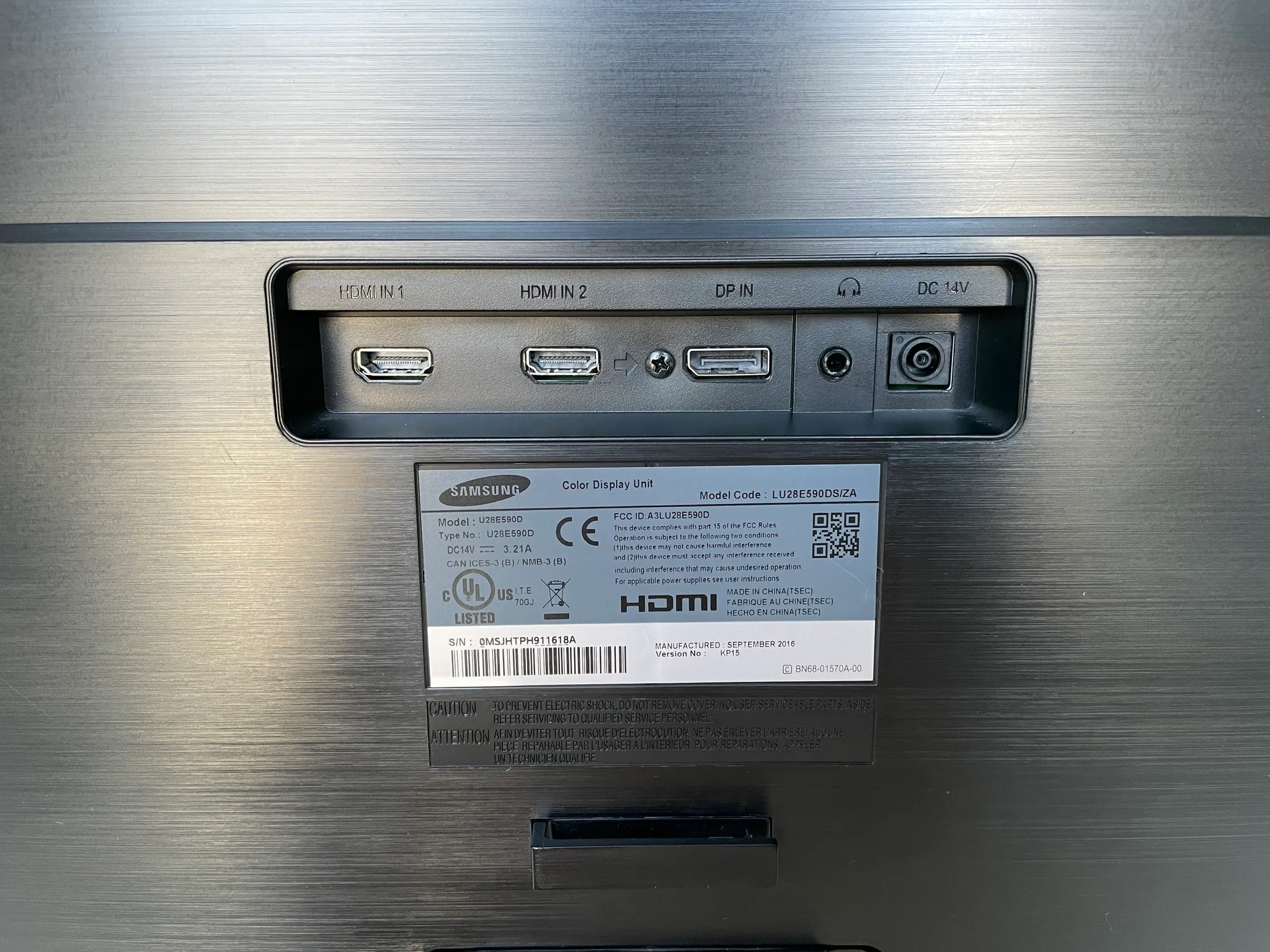 samsung 4k led 71,1 cm (28") 3840x2160 pix,16:9. 1ms, amd freesync - slika 3