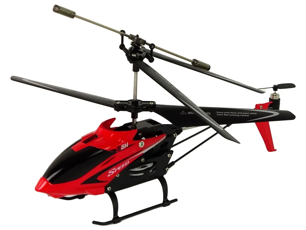 rc helicopter s5h syma 2.4g red - slika 2