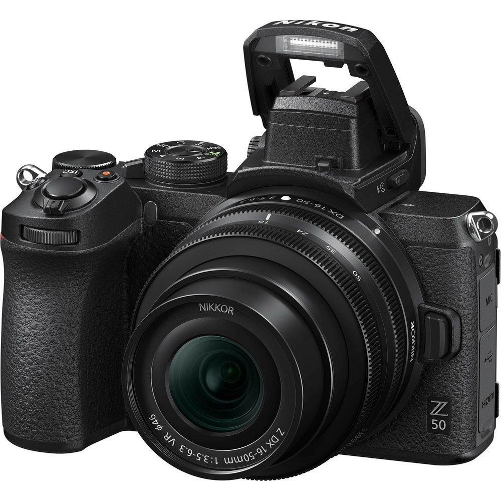 digitalni fotoaparat nikon z50 + 16-50vr + 50-250 vr, 20,9 mp - slika 5