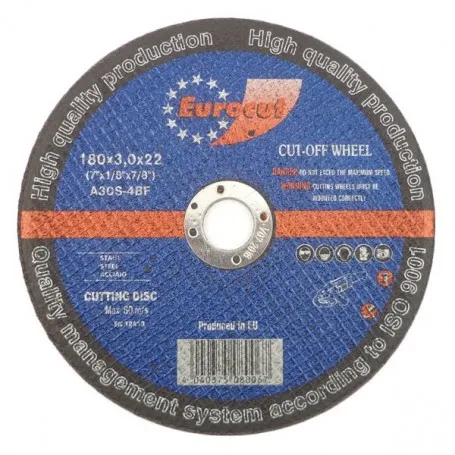Rezna ploča za metal 180X3,0 Eurocut - Čakovec
