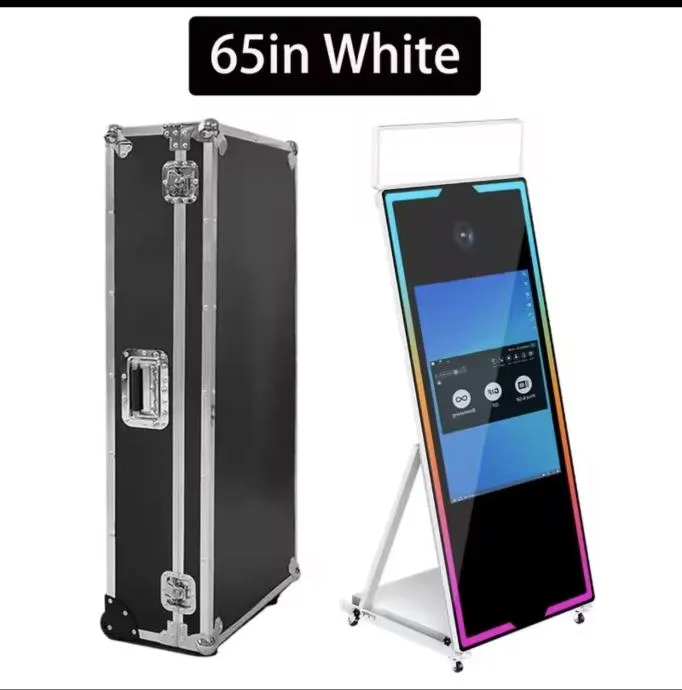 selfie zrcalo photo booth 65 inča (najveći na tržištu) + printer - slika 4