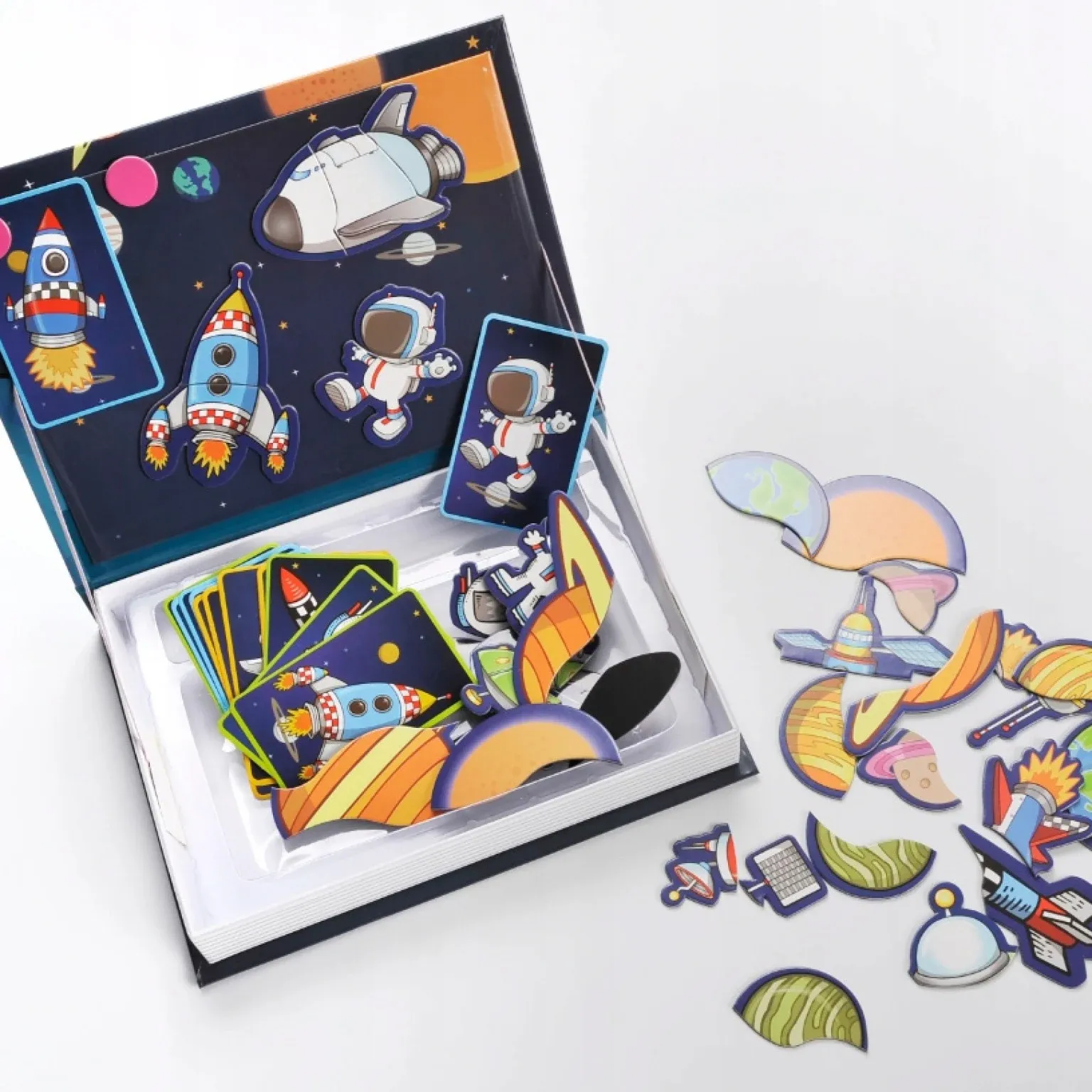 montessori magnetna slagalica – knjiga s planetama - slika 5