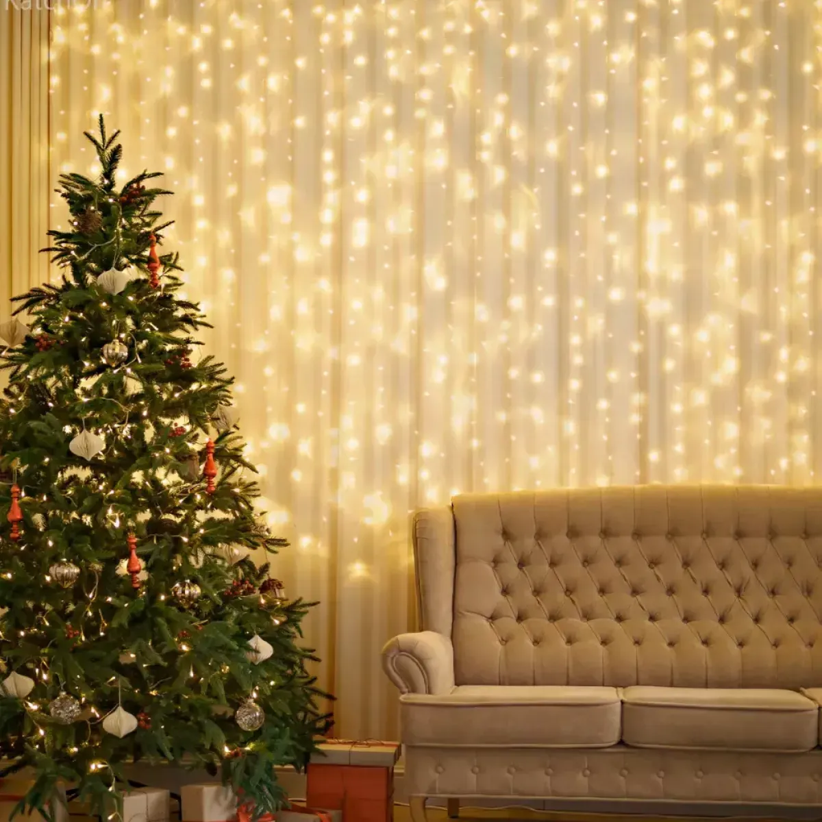 led lampice 5 m – toplo bijela boja - slika 6