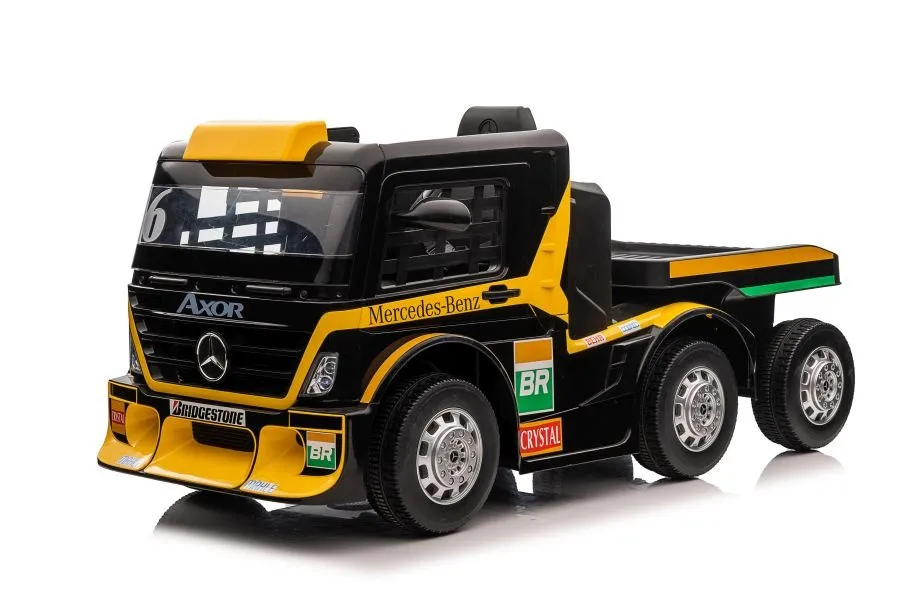 kamion na akumulator mercedes xmx622b - žuti - slika 3