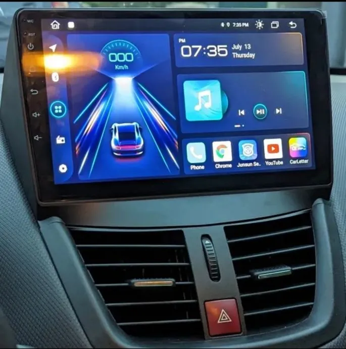 original android za peugeot 207 2006-2015 multimedija gps + kamera - slika 7