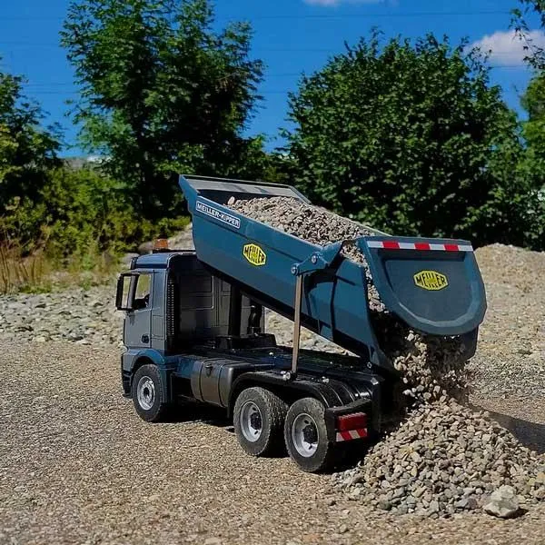 jamara kamion kiper mercedes benz arocs metal meiller na daljinsko upr - slika 18