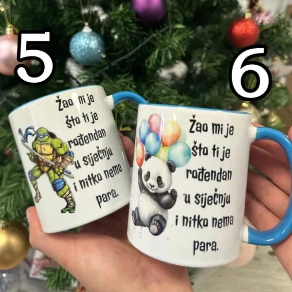 šalica – rođendan u siječnju - slika 6