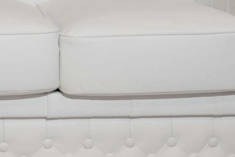 chesterfield dvosjed first class leather | 2-sjedišta | white - slika 3