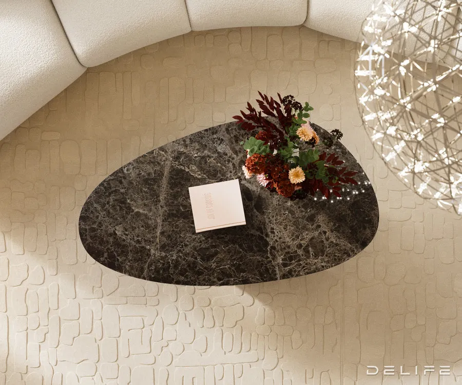 klub stolić edge 140x75cm, materijal: keramika laminam emperador - slika 6