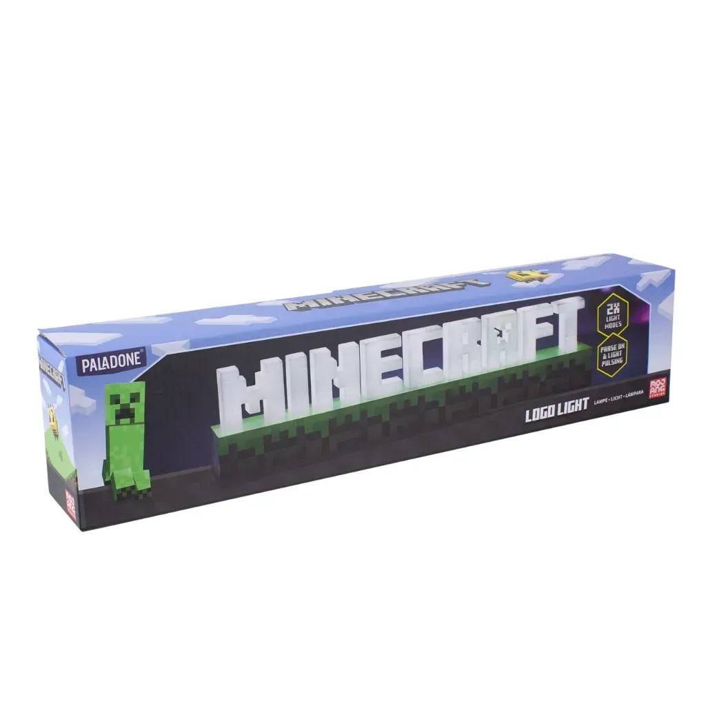 paladone minecraft logo light - slika 5