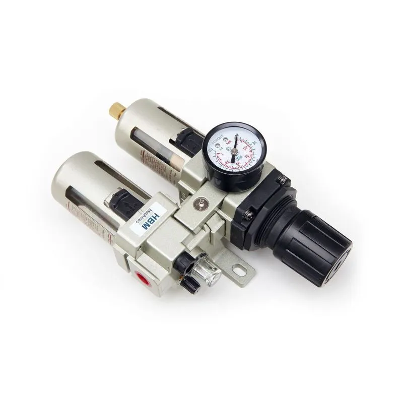 profesionalni separator zraka 1/4", regulator pritiska, nauljivač - slika 2