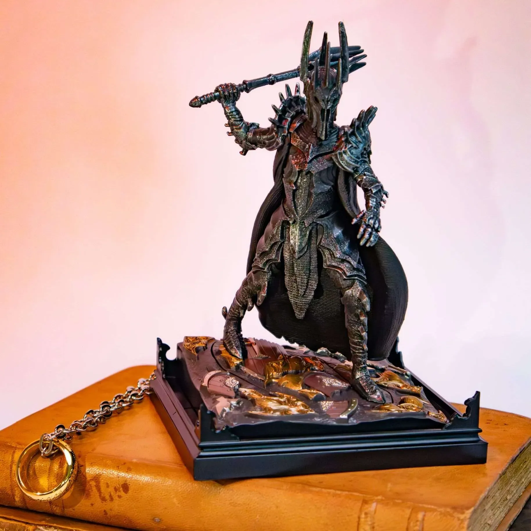 noble collection the lord of the rings: sauron figura, 17cm - slika 6