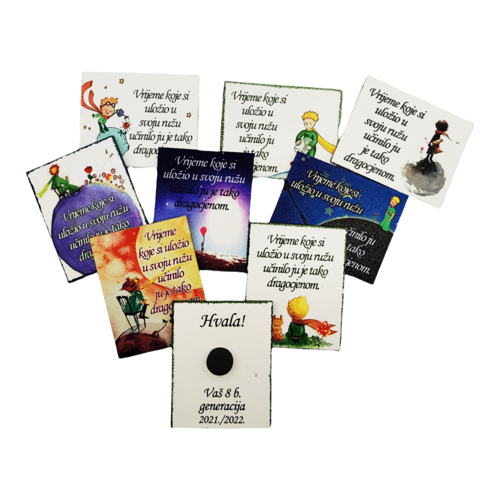 mali princ – magnet zahvalnica š12483 - slika 3