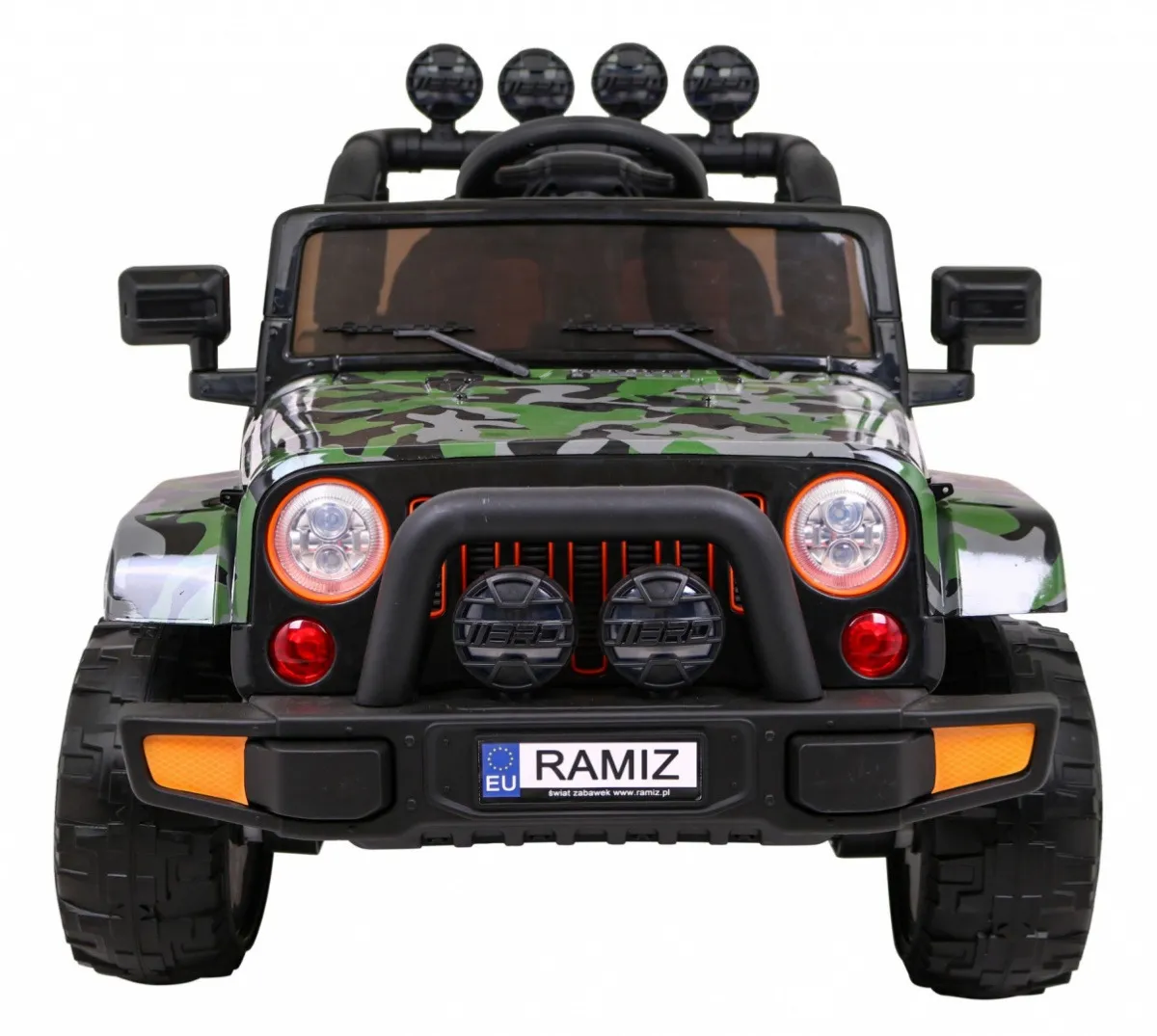 Auto na akumulator Full Time 4WD 4x4 - army - Mursko Središće