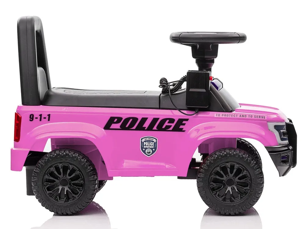 dječja guralica police - roza - slika 2