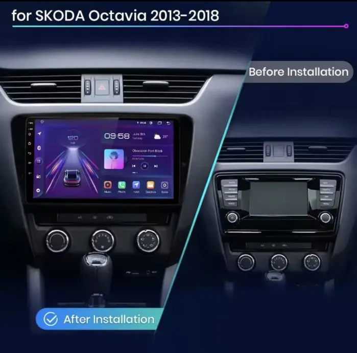 škoda octavia 3 a7 original multimedija android navigacija - slika 14
