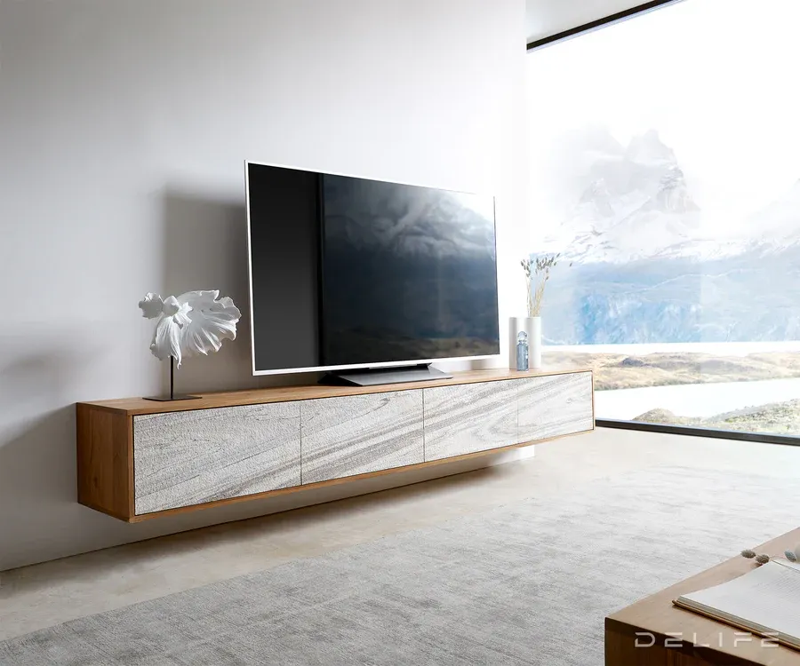 tv komoda kleo, materijal: bagrem - slika 2