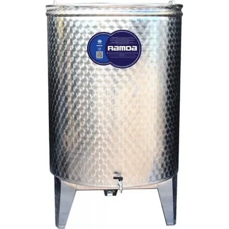 Posuda INOX EZVK-500L za vino, 2x slavine 3/4",1x 3/8" - Čakovec