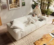 modularna sofa freestyle 280x110cm, materijal: boucle - slika 7