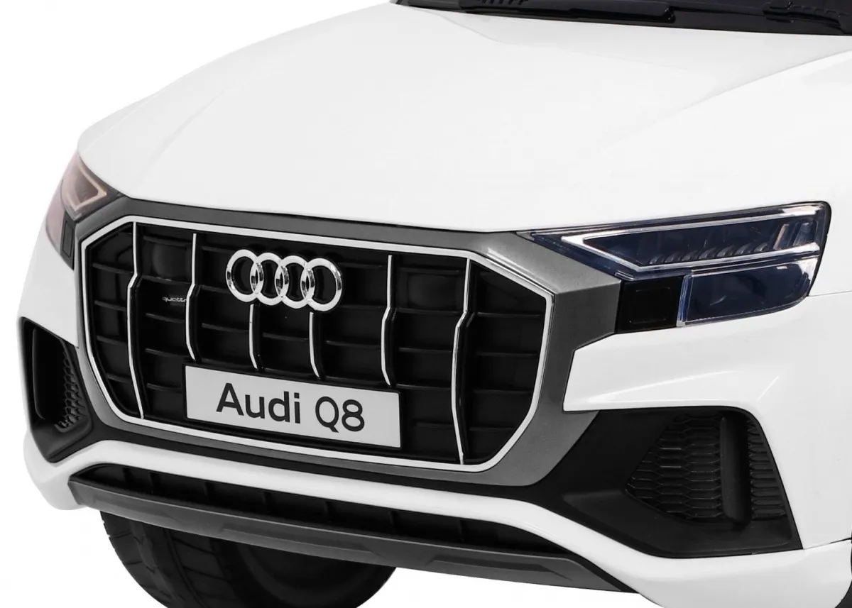 licencirani auto na akumulator audi q8 lift - bijeli - slika 7