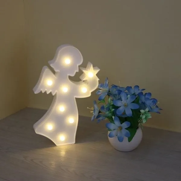 Anđeo dekorativni s led svjetlima - Zagreb