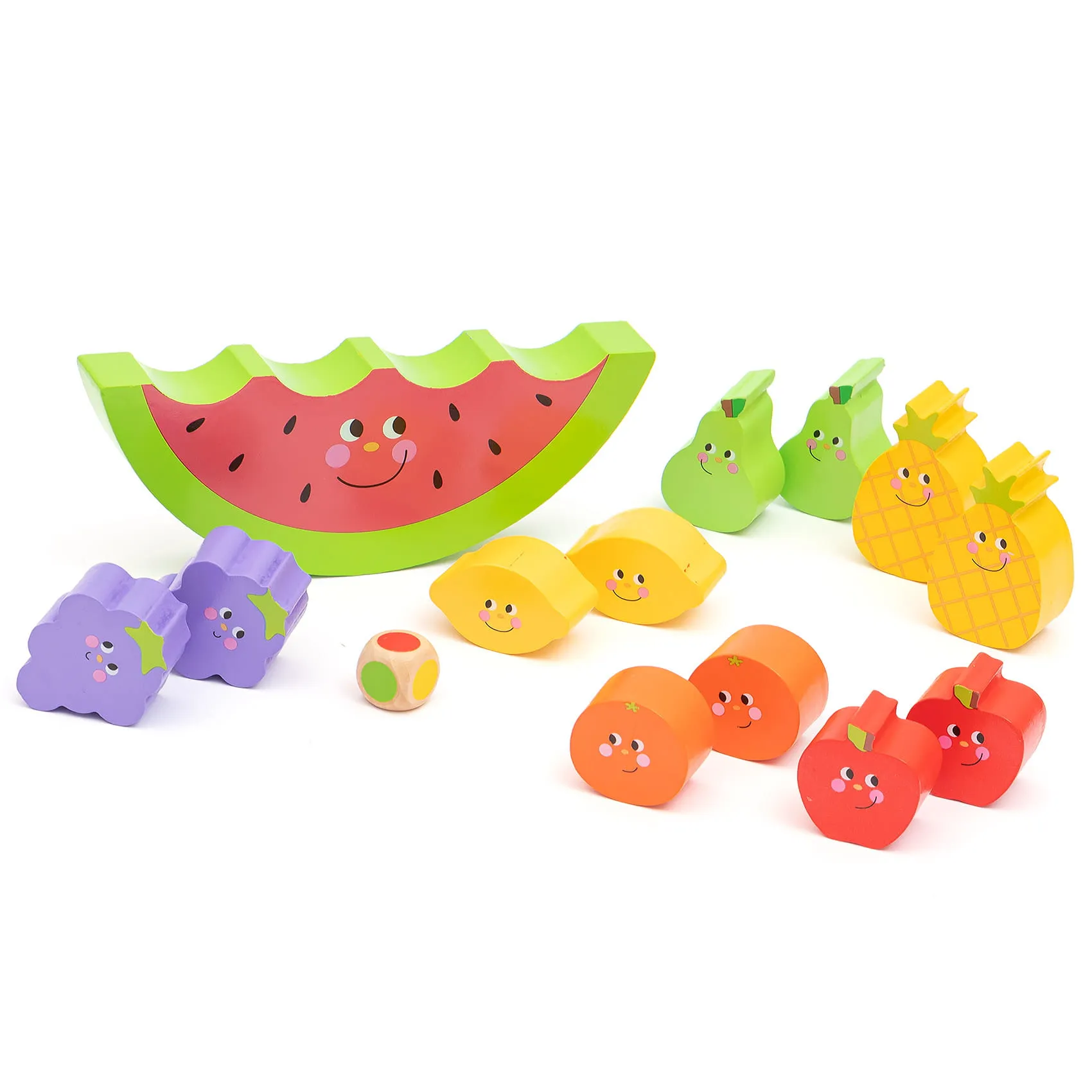 montessori drvena slagalica ravnoteže – voće - slika 2