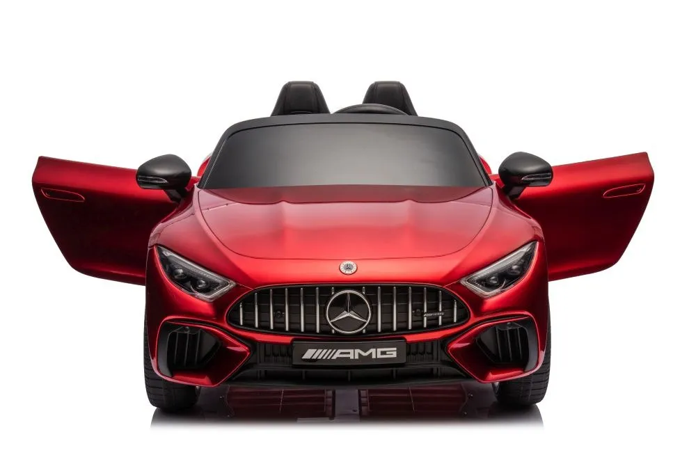 licencirani auto na akumulator mercedes amg sl63 - crveni/lakirani - slika 12