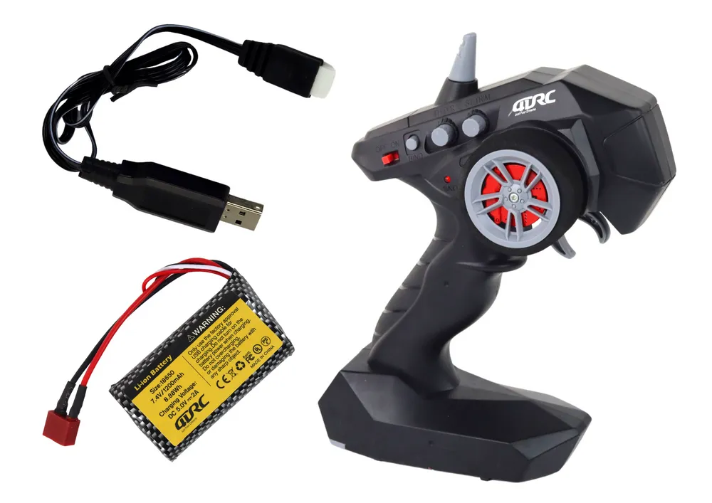 off-road car green remote controlled 4d-h1 rc car off-road 4x4 - slika 6